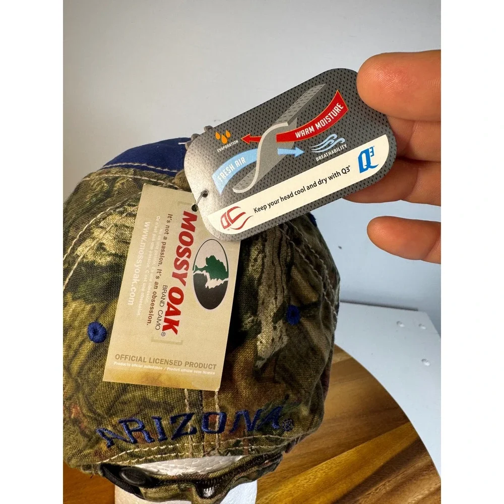 Arizona Wildcats Collegiate Collection Adjustable Baseball Cap‎ Mossy Oak Camo